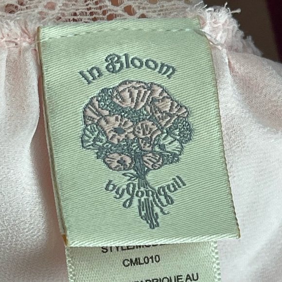 In Bloom by Jonquil pale pink nightgown size large - Picture 5 of 5
